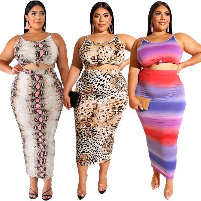 China 2021 Summer Anti-Static Hot Sale Midi Dress Plus Size Women Clothing Plus Size Dresses for sale