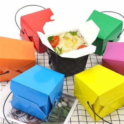 China Quality Handmade Paper Box For Snack Catering Packaging for sale