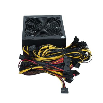 China Hot Selling Desktop PSU PC Power Supply Support 6 GPU 8 GPU 12GPU ATX 1600W 1800W 2000W 3600W 90PLUS Golden for sale