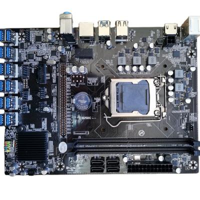 China LGA1151 B250 DDR4 12 USB B250C Desktop Expert Dual Channel Motherboard for sale