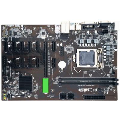 China Desktop In B250 Chipset Mainboard 12 GPU Running Motherboard B250B V1.0 12P for sale