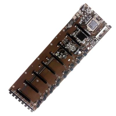 China B75 B75-8GPU Motherboard DDR3 Motherboard Graphics Desktop Spacing Desktop Panel 65mm Expert Desktop Slot for sale