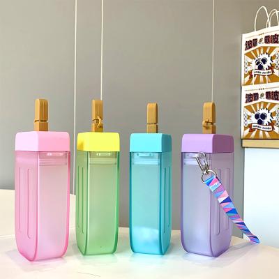 China Fashion Drink Clips Purse Purse Cup Popsicle Water Bottle Purse With Straw Women Crossbody Bag Super Cute Popsicles Drink Purse for sale