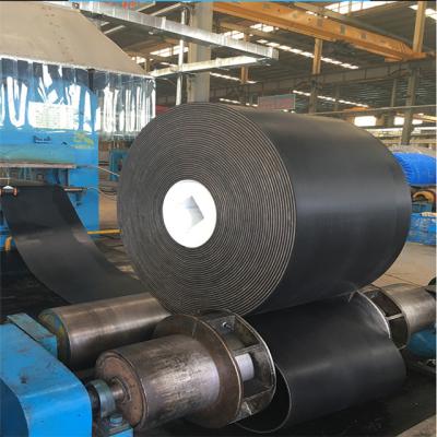 China Metallurgy Cement Coal Port Chemical Petroleum / Heavy Duty Fat Rubber Conveyor Belt For Garbage Drift Fuel And Wood for sale