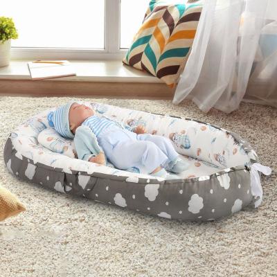 China European and American style disposable cotton protective bed mattress disposable embroidered 100% portable baby for sale