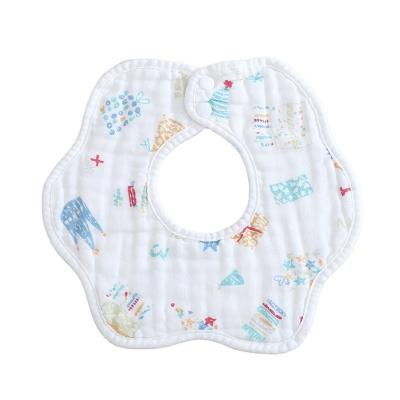 China Custom OEM ODM Soft Antibacterial High Quality 100% Cotton Personalized Wholesale Organic Waterproof Baby Bibs for sale