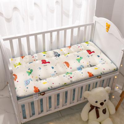 China Factory Disposable Professional Fitted White Crib Embroidered Disposable Month Set 100% Cotton Baby Sheets for sale