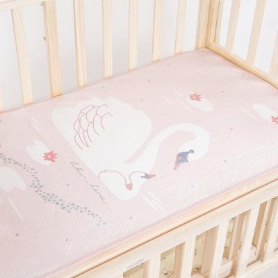 China Hot Selling Disposable 100% Cotton Crib Sheet Cartoon Crib Sheets Baby for sale