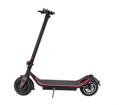 China New Unisex Electric Scooter Adult 10 Inch Fat Tire Kick S 500w Foldable Electric Scooter 35KM Motor Range for sale