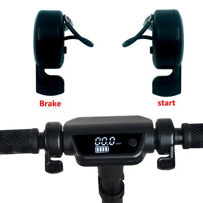 China ABS Plastic Electric Scooter Parts Motorcycle Thumb Twist Throttle Throttle Brake For Electric Scooter X7 X8 pro for sale