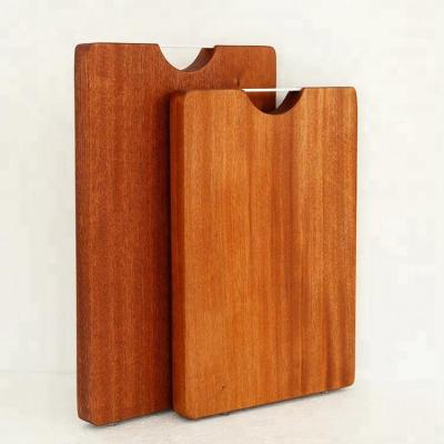 China Custom Logo Viable Custom Logo Sapele Rectangle Thickening Wooden Cutting Boards For Kitchen Bamboo for sale