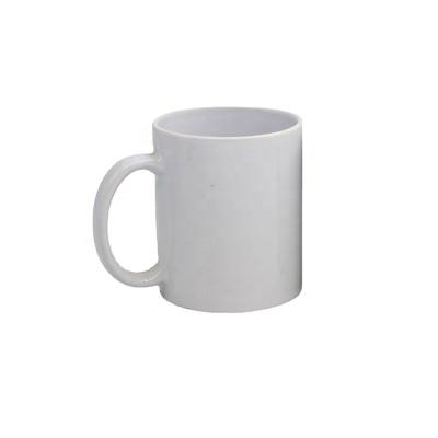 China Simple White Custom Logo Sublimation Viable Color Porcelain Mug Tea Changing Empty Ceramic Coffee Mugs for sale