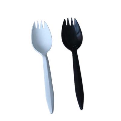 China Food Service Wholesale 6inch 8inch Disposable Biodegradable Biodegradable Fork And Spoon for sale