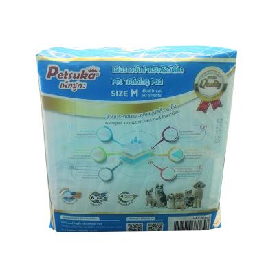 China Leakproof Disposable Puppy Pee Pads 5 Layers For Dog Training for sale