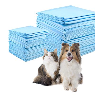 China White / Blue / Green Super Absorbent Disposable Pet Pads With Leak Proof for sale