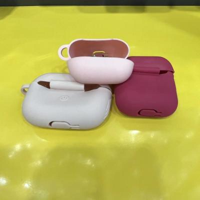 China For AirPods pro 2 generation 3 wireless earphone cover luxury soft silicone cover FOR wireless earphone 1/2 for sale