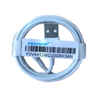 China Mobile Phone Foxconn USB Data Cable Sync Charger For 6 6s 7 8 8plus XR Xs Max Green Label Original 1M E75 5ic Chip New Package for sale