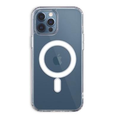 China Shockproof Clear Wireless Charging Magnetic Phone Case tpu Phone Case For iphone 13 Hot Selling Magsafing Radio Charging 12 Products for sale