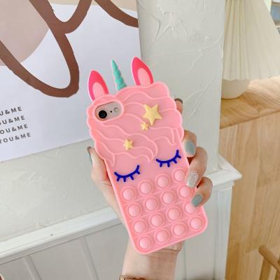 China Shockproof Cartoon Animal Silicone Soft Case For iPhone 6 7 8 11 12 pro XR XS Max Plus Mini SE2020 shockproof back cover for sale