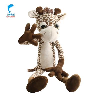 China Custom Soft Plush Toy Factory Cute Stuffed Plush Baby Giraffe Toy For Kids for sale