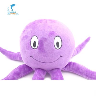 China Decoration Customized Different Size Purple Octopus Stuffed Plush Toy for sale