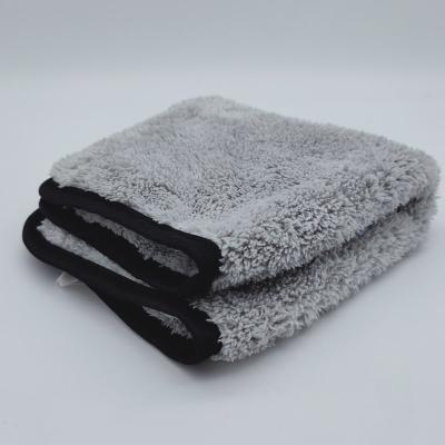 China Sustainable Microfiber Towel Car Cleaning Drying Cloth 1200 Gsm Ultra Thick Microfiber Car Cloth for sale