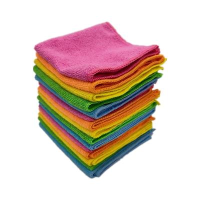 China China Stocked Towelite Manufacturer Dyed Knotting Hot Sale Sports Cleaning Cloth / Hand Towel Microfiber Towel for sale