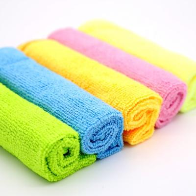 China Sustainable Quality Super Absorbent Microfiber Nice Cleaning Cloth for sale