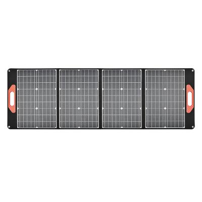 China High Quality Portable Monocrystalline Solar Panels 3BB/5BB/6BB Backup Power Station Home Use 100 Watt Foldable Solar Panel EB-120P for sale