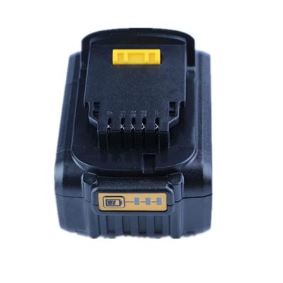 China Machine- The Lithium Ion Battery With Battery Display 3Ah 4Ah 5Ah 6Ah Rechargeable Replacement For Dewalt Machine Tool Batteries 20v for sale