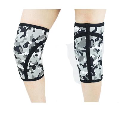 China Unisex Adjustable Knee Sleeve Weightlifting Neoprene Knee Support Brace Adjustable Compression Compression Sleeve for sale