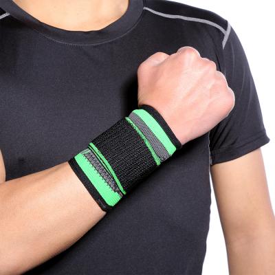 China Gym Fitness Equipment Adjustable Wrist Protector Wristband Breathable.adjustable Weightlifting Elastic Wrist Support for sale