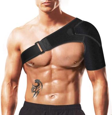 China Breathable.adjustable shoulder brace support with adjustable strap neoprene shoulder support breathable shoulder compression sleeve for sale