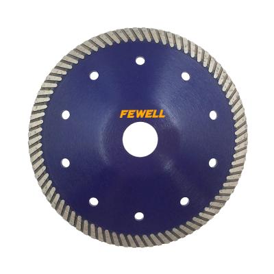 China Diamond Power hot press 150*2.8/2.0*10*80*22.23mm high grade 6 inch diamond turbo cup saw blade for dry cutting granite for sale