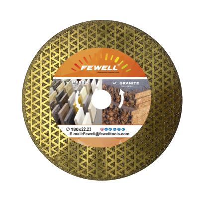 China Marble 180*22.23 Clad 7inch Diamond Saw Blade For Marble Granite for sale