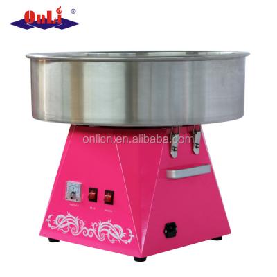 China High Quality CANDY CE Commercial Automatic Candy Floss Machine With Cover for sale