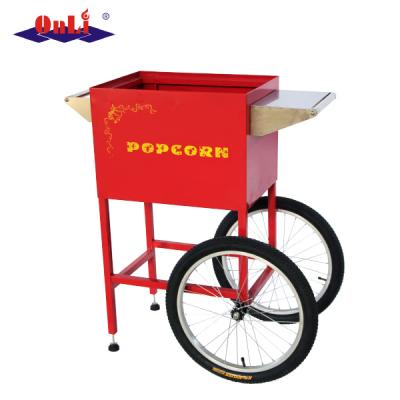 China Snack Factory 8 Ounce CE Approval Kettle Popcorn Machine Mobile Commercial Cart Price for sale