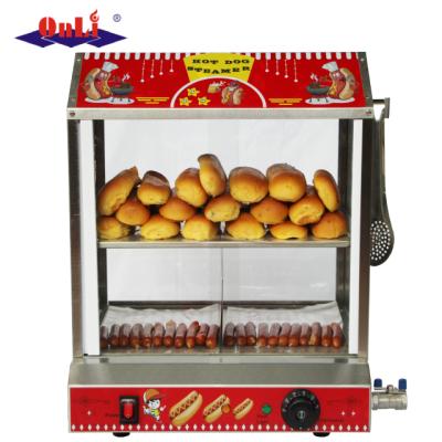 China Hot Dog Hot Dog Maker with Muffin Warmer for sale