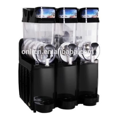 China High quality commercial slush hotels snow mahine frozen drinks three tank for sale