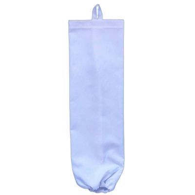 China Qualisub 22x7inch Satin Sublimation Plastic Bag Hanging Holder Blanks For Custom Design for sale