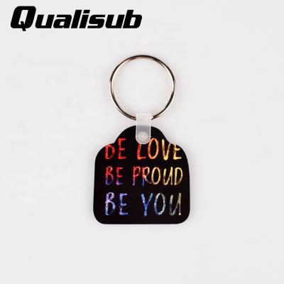 China MDF Bag Qualisub Form Key 3mm MDF Sublimation Chain Blanks for sale