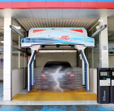 China SG stainless steel Leisuwash touchless auto car wash equipment for sale