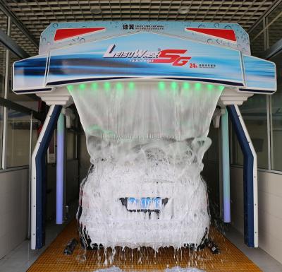 China High pressure stainless steel SG touchless car wash machine Leisuwash for sale