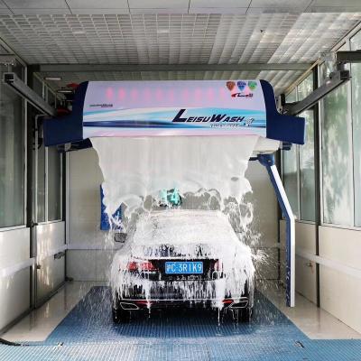 China Leisuwash 360 Stainless Steel Gas Station Wash Station, Gas Station Car Wash for sale