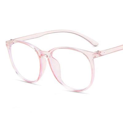 China Wholesale Retro Fashion Frame Glass Frame Anti Blue Light Anti Blue Monocle Frame Big Frame Manufacturing for sale