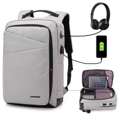 China With USB China new design waterproof travel anti-theft laptop backpack for student for sale