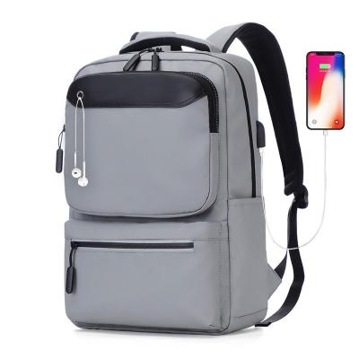 China OEM ODM Large Capacity Waterproof Laptop Backpack With USB Filling High Quality Custom Logo for sale