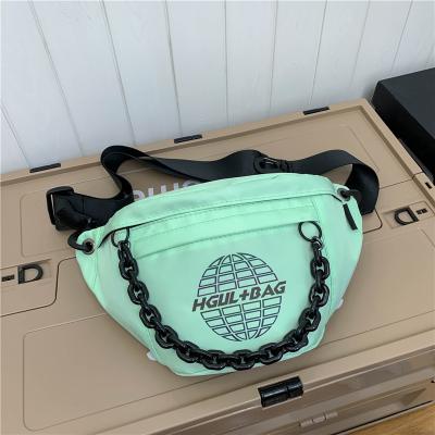 China Fashion Water Proof Sports Fanny Packs Waterproof Anti Theft Cross - Body Phone Bags Running Fitness Chest Bags For Female for sale