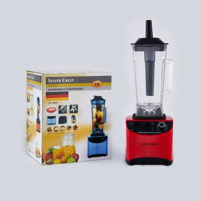 China Multifunction Home 2 in 1 Silver Crest Double Cup 2L Ribbon Crest Home Blender 2 in 1 5000w for sale