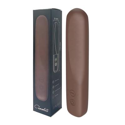 China 16 Vibration 2021 Chocolate Magic Shapes Massage Wand Sex Toy, Rechargeable 16 Mode Vibration Pleasure Wand Massager for Women Couples for sale